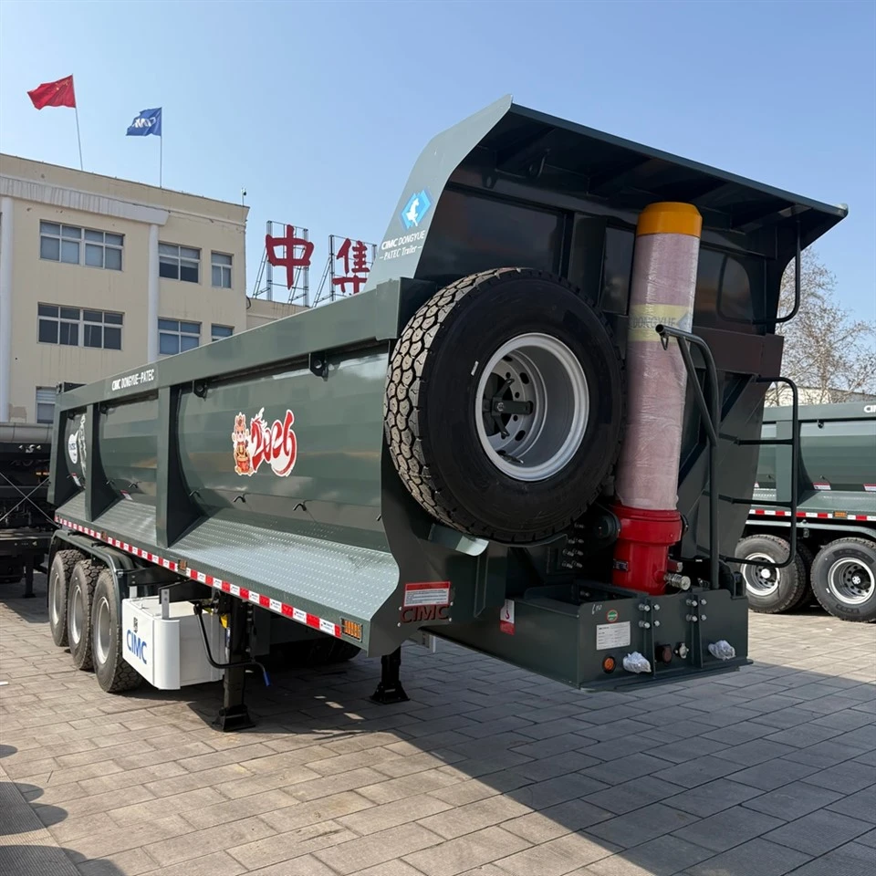 Rear Tipping Dump Semi Trailer